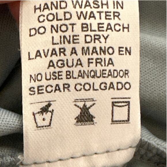 Baltic Born Blue Gray Sz XL Harmony Embroidered Dress Cottagecore Boho Romantic - Picture 14 of 14